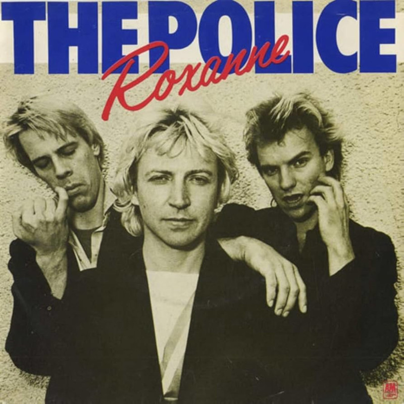 Pochette du 45 tours de The Police: Roxanne